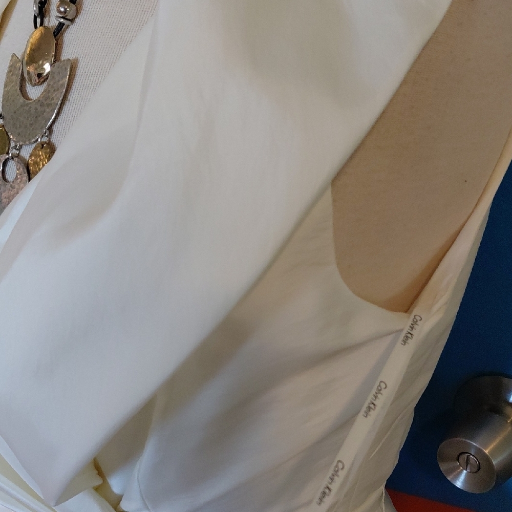 Calvin Klein Off White Fabric S-M - Picture 4 of 10